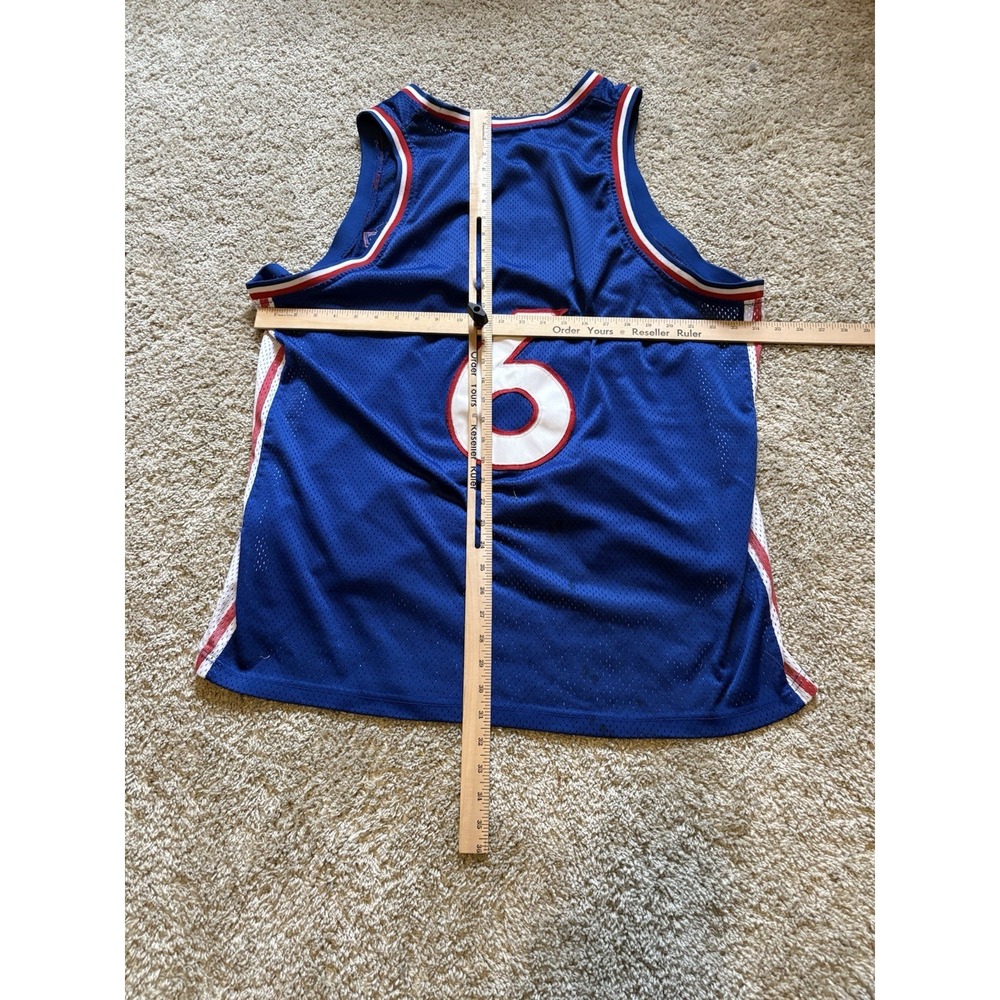 Philadelphia Philly #6 Vintage Throwbacks Blacktop Edition‎ Basketball Jersey 3X - Picture 8 of 8